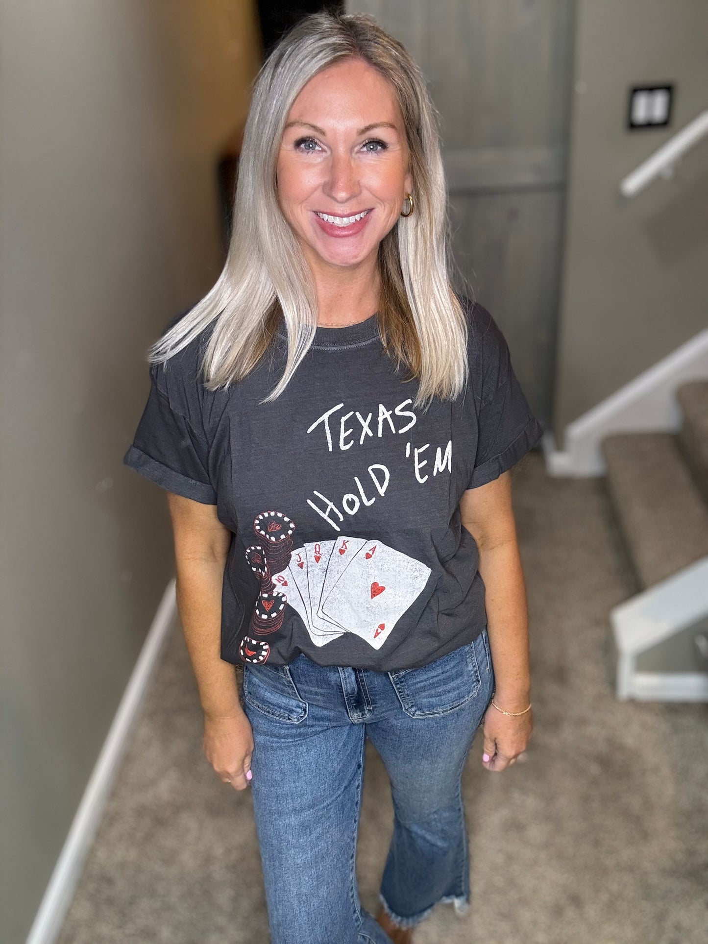 Texas Hold Em Boyfriend Tee