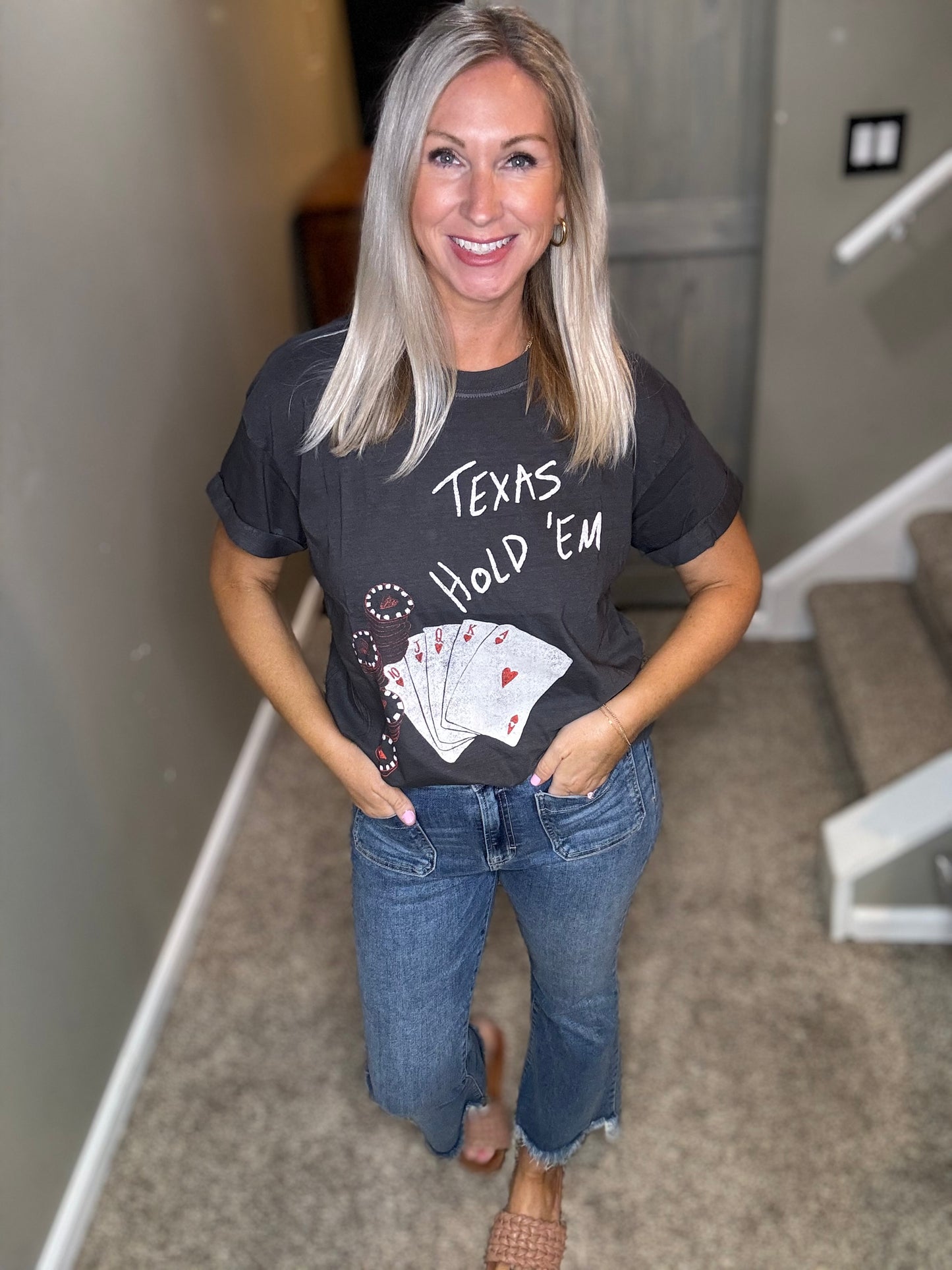 Texas Hold Em Boyfriend Tee