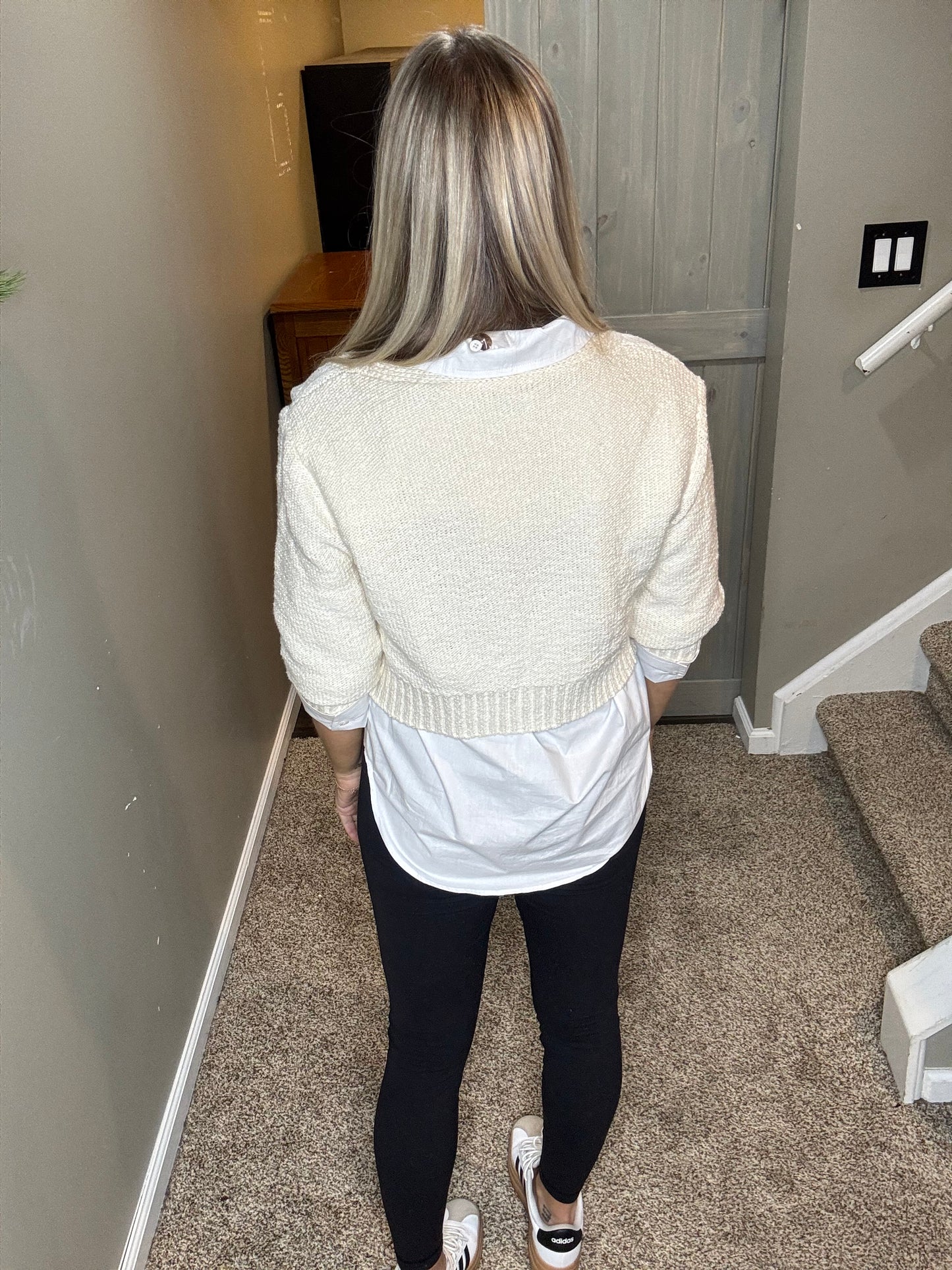 Cardigan Sweater Top